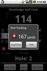 Shot Tracking Window