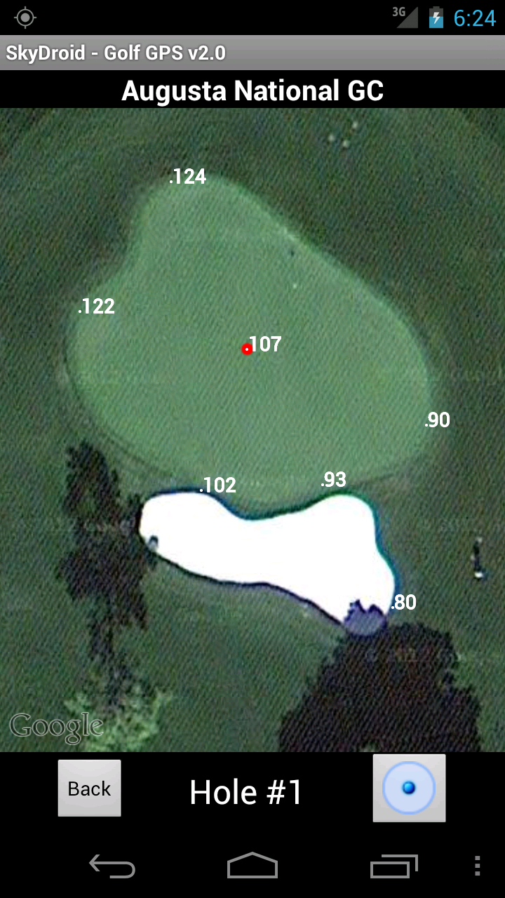 satellite view screen